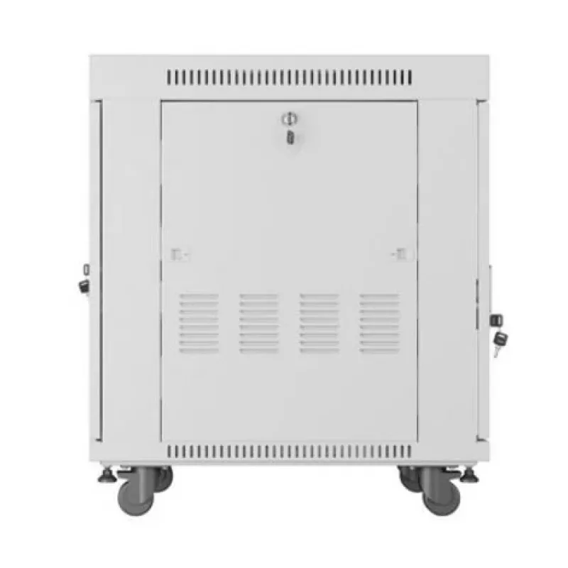 Stovimas serverio stovas LANBERG FF01-6815-12SL 15U, 600×800×922 mm, 1200 kg, IP20, pilkas