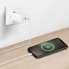 LogiLink PA0367 dvigubas USB-C sieninis įkroviklis 65 W, baltas