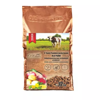 O'CANIS Premium Beef with millet, potatoes, and red beetroot - sausa šunų dieta - 12kg
