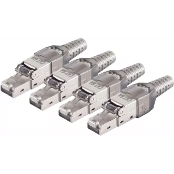RJ-45 kištukas ShiverPeaks BS08-51001-4 pilkas