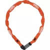ABUS 1200/110 Web 57657 grandinė-užraktas dviračiui, grūdintas plienas, 3 skaitmenų kodas, 1100 mm, oranžinis