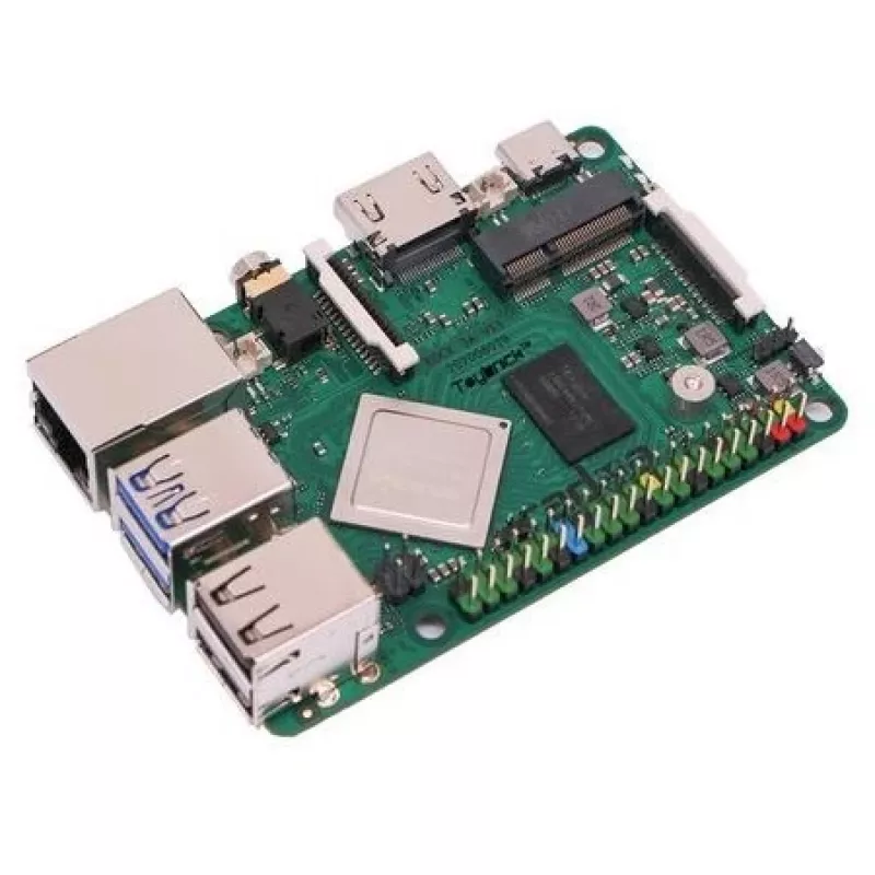 Vienos plokštės kompiuteris ALLNET Radxa Rock 3A 8 GB RK3568 keturių branduolių Cortex-A55 2 GHz