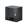 Sieninis stovo korpusas DIGITUS Dynamic-N 12U, 600x450 mm (PxG), IP20, su raktiniu užraktu, nesurinktas