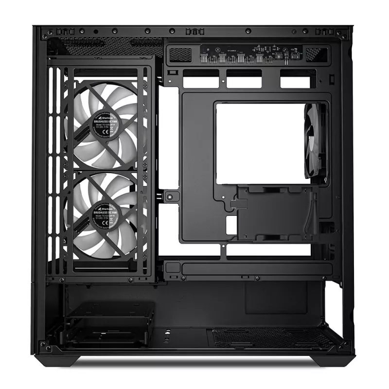 PC korpusas Sharkoon MK6 RGB Midi Tower Baltas