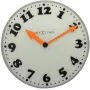 NeXtime sieninis laikrodis 8152 Girl, Ø43 cm, Baltas/Pilkas/Juodas/Oranžinis