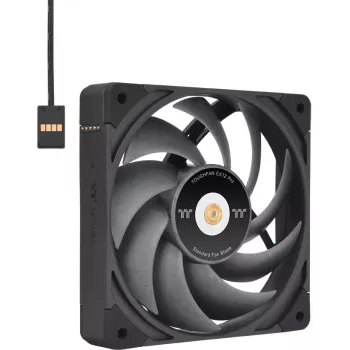 Thermaltake TOUGHFAN EX12 Pro Swappable Edition 120mm korpuso ventiliatorius 3 vnt. rinkinys juodas