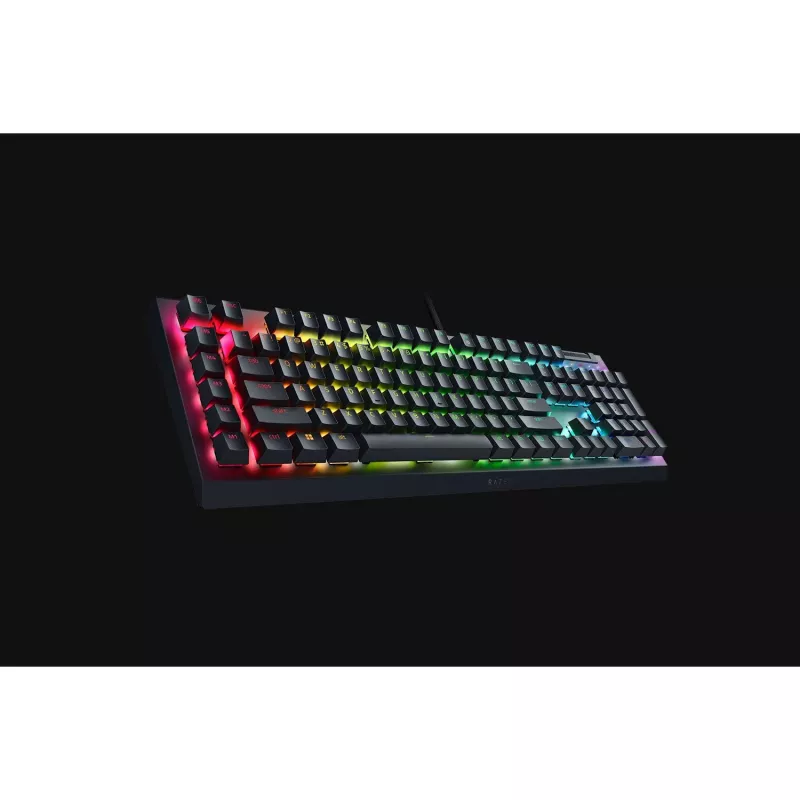 Razer BlackWidow V4 X žaidimų klaviatūra USB QWERTZ vokiška juoda