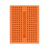 Breadboard DELOCK 18319, plastikinė prototipinė plokštė, oranžinė, 36×46×10 mm