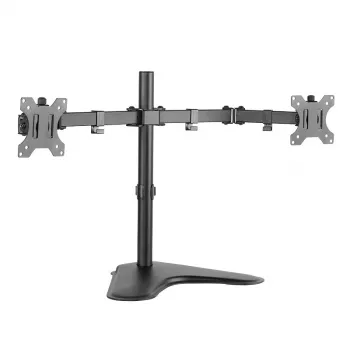 Monitorio laikiklis LogiLink BP0045 81,3 cm (32 colių) stalas Juodas Nerūdijantis plienas