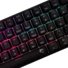 Mechaninė žaidimų klaviatūra White Shark Shinobi-2 su Red jungikliais, juoda, US išdėstymas