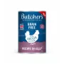 Šlapias šunų ėdalas butcher's Original Recipe in Jelly 400 g – Vištiena, suaugusiems
