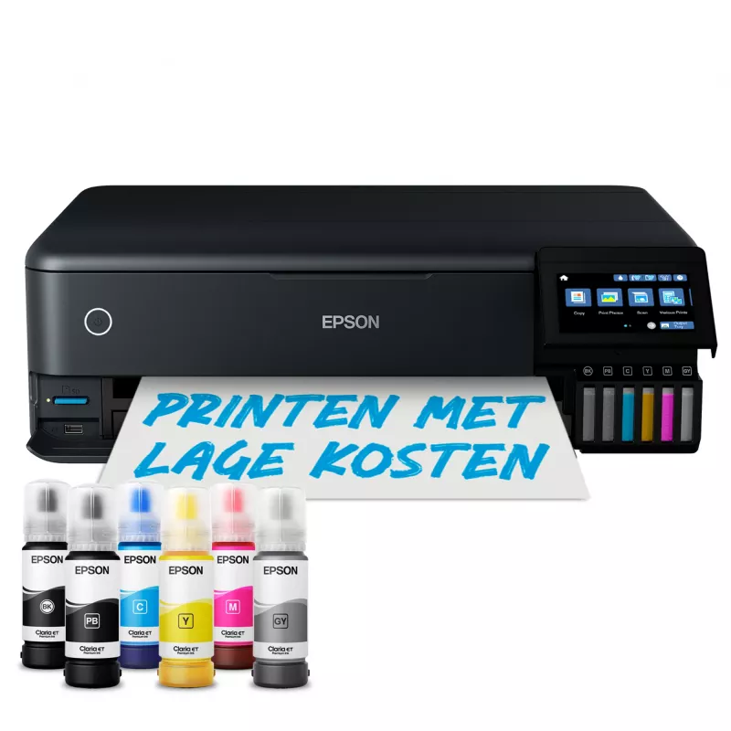 Epson EcoTank ET-8550 rašalinis spausdintuvas A3 5760 x 1440 DPI 32 ppm Wi-Fi