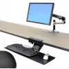 Ergotron Neo-Flex 97-582-009 Juoda po stalu montuojama klaviatūros lentyna
