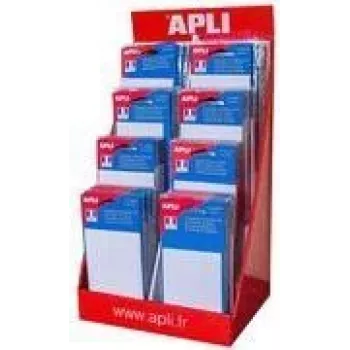 Agipa 112116 etikečių asortimentas kartoniniame stove su 160 mažų pakuočių