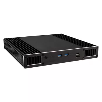 PC korpusas Akasa Plato X7D mažo formato juodas