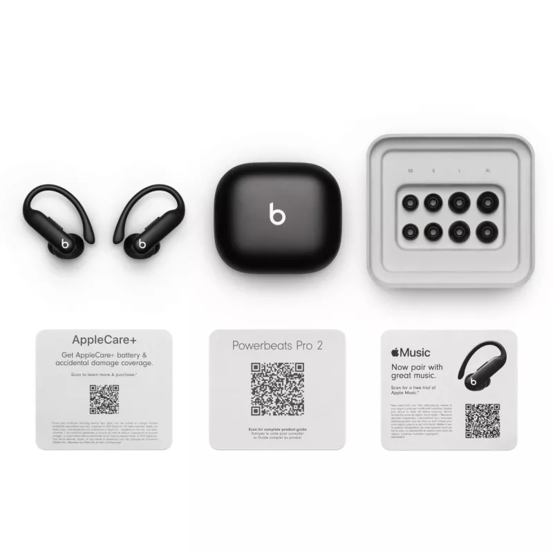 Beats Powerbeats Pro 2 Ausinės, Diamantblack, In-Ear, Belaidės, MX723ZM/A