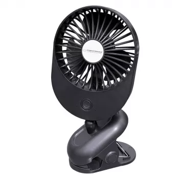 Ventiliatorius Esperanza EHF103K, kompaktiškas USB ventiliatorius, juodas