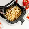 Kepimo skrudintuvas Taurus Air Fry 7S 1600W 6,5L, nerūdijantis plienas, 8 programos, 80–200°C, jutiklinis valdymas