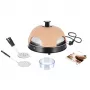Picos keptuvė Emerio PO-115985 4 picos 900 W juoda oranžinė