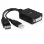 Vaizdo kabelio adapteris DeLOCK 61855 0,23 m DisplayPort DVI-I Juodas