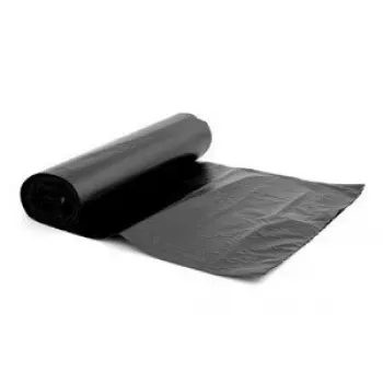 Šiukšlių maišai, 60l/10vnt, LDPE, 20 mikronų, juodi