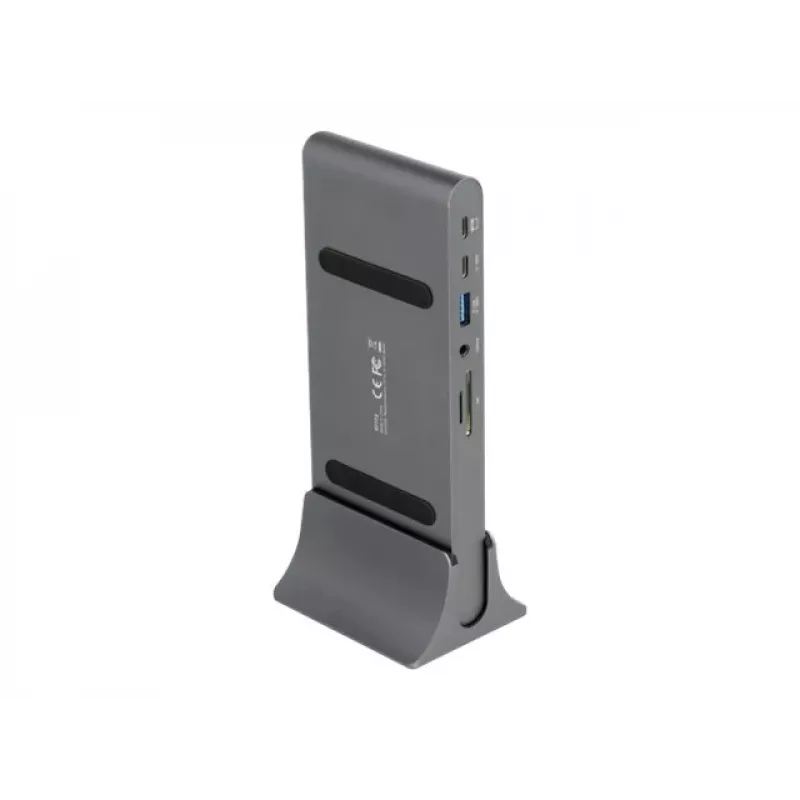 Dockingo stotelė DeLOCK USB Type-C DP 1.4 Triple 4K Display