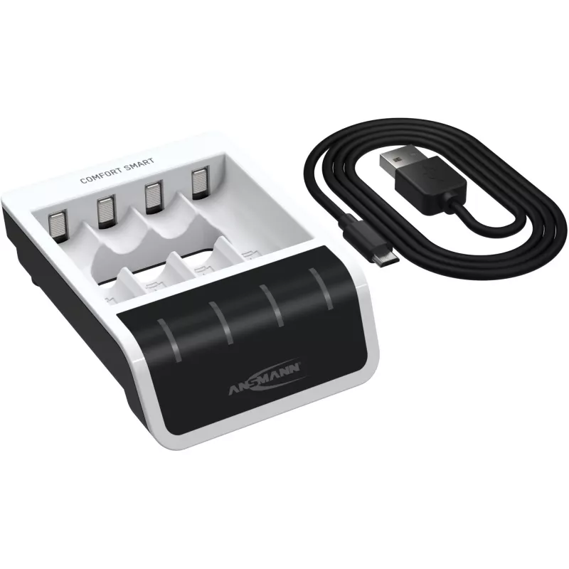 Įkroviklis baterijoms Ansmann Comfort Smart Household USB