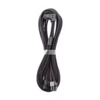 PCIe maitinimo prailginimo laidas CableMod C-Series Pro Variant A 90° 16 kontaktų į 2×8 kontaktų juodas
