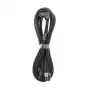 PCIe maitinimo prailginimo laidas CableMod C-Series Pro Variant A 90° 16 kontaktų į 2×8 kontaktų juodas