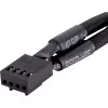 PWM ventiliatoriaus Y-kabelis THERMALTAKE Tt Mod AC-060-CO1OTN-F1 4 kontaktų, 3 vnt. pakuotė