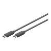 Goobay USB-C™ 3.1 Generation 1 laidas, juodas, 3 m - USB-C™ kištukas > USB-C™ kištukas (66509)