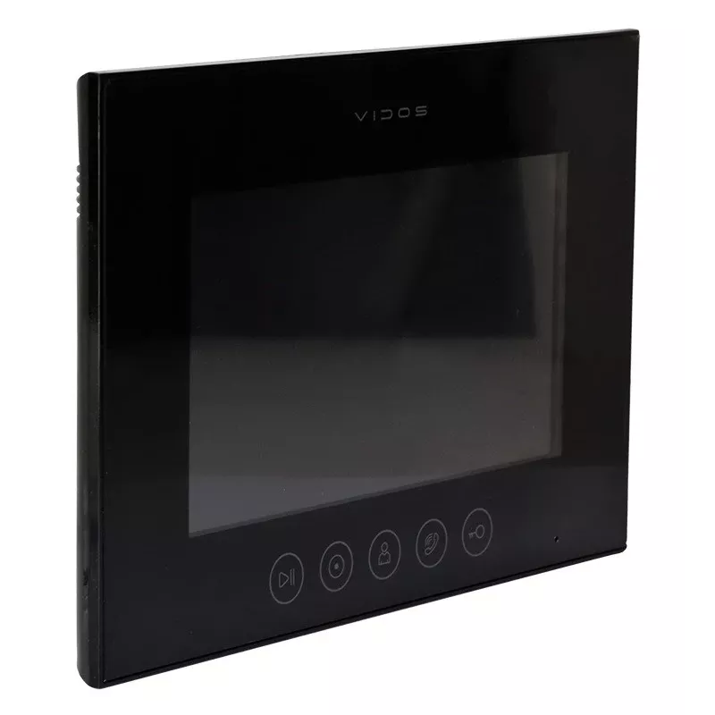 WiFi vaizdo durų telefono monitorius VIDOS X M11B-X 7 colių LCD TFT 1024x600 pikselių juodas