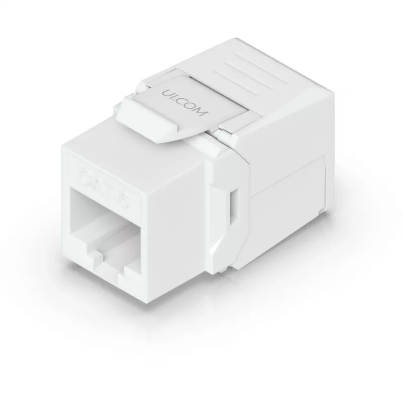 UBIQUITI CAT6 ĮKIŠAMASIS JUNGIKLIS, 12 VNT. BEĮRANKIS CAT6 ETERNETO JUNGIKLIS, NEREIKALINGAS ĮSPAUDIMO ARBA UŽSPAUDIMO ĮRANKIS