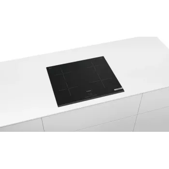 Bosch PUE63KBB6E indukcinė kaitlentė, 4 zonos, jutiklinis valdymas, laikmatis, juoda