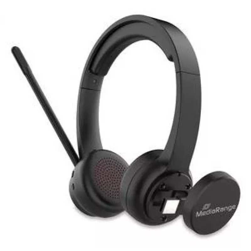 Belaidės stereo ausinės su mikrofonu Mediarange MROS307