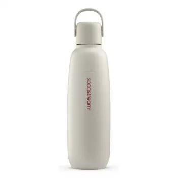 Gazuotas vandens butelis SodaStream Fizz & Go Nerūdijantis plienas Sand