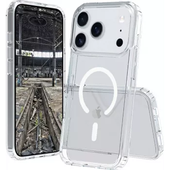 Dėklas jt berlin BackCase JT Berlin Pankow Clear MagSafe, skirtas Apple iPhone 17 Pro, permatomas