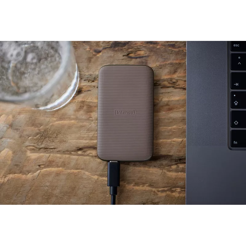 Intenso TX500 1TB išorinis SSD diskas USB Type-C 3.2 Gen 2 rudas