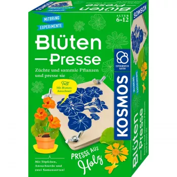 Eksperimentų rinkinys Kosmos Gėlių presas