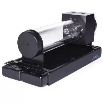 Siurblio ir rezervuaro komplektas Alphacool 15381 Akrilas Aliuminis Plastikas Juodas Skaidrus