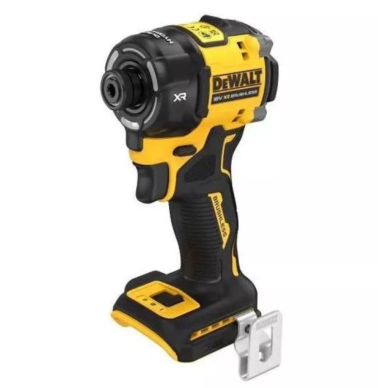 Atsuktuvas DeWalt DCF870N-XJ, belaidis 18 V Li-Ion, 56 N·m sukimo momentas, 1/4 colio griebtuvas, pistolinė rankena