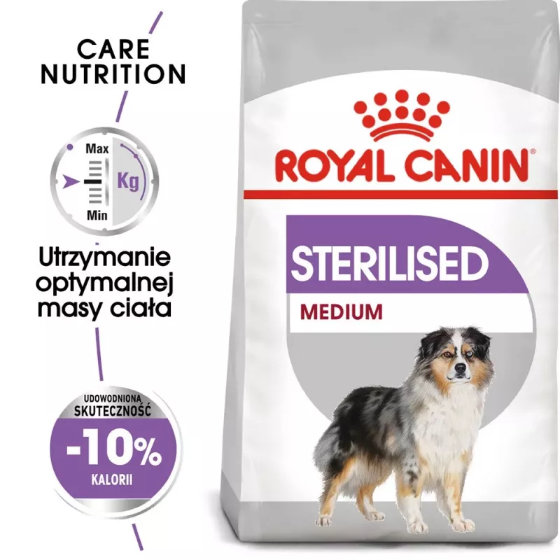 ROYAL CANIN Medium Sterilised sausas šunų ėdalas - 3 kg