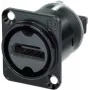 Neutrik NAHDMI-W-B Juodos spalvos HDMI jungties priedas