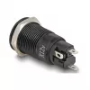 Mygtukinis jungiklis DELOCK 22014, 12 mm, 12 V