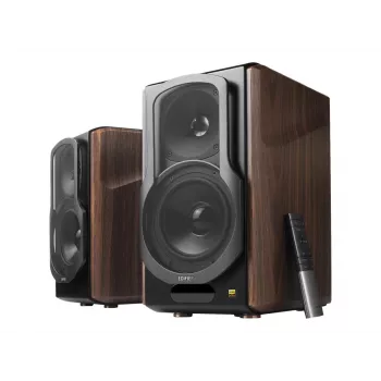 Garsiakalbis Edifier S2000MKIII 2.0, 130 W RMS, laidinis ir belaidis, juodas/medinis