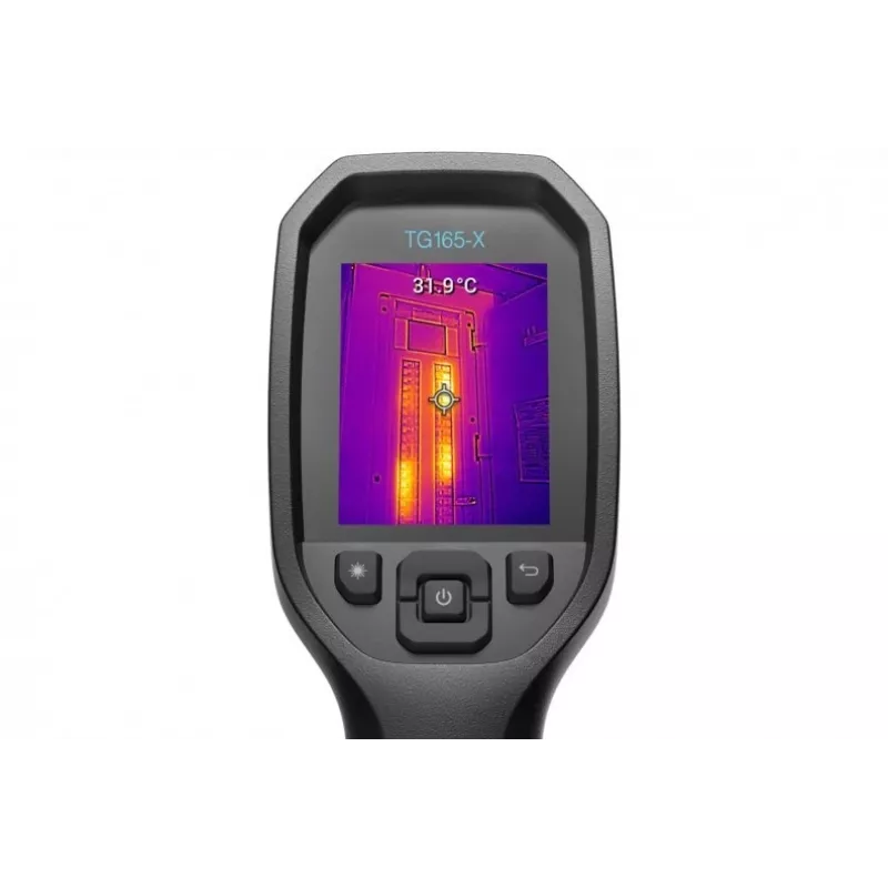 FLIR TG165-X MSX šiluminė kamera -25 iki +300 °C 80 x 60 pikselių 8.7 Hz MSX®, įmontuotas LED žibintas, skaitmeninis fotoaparatas