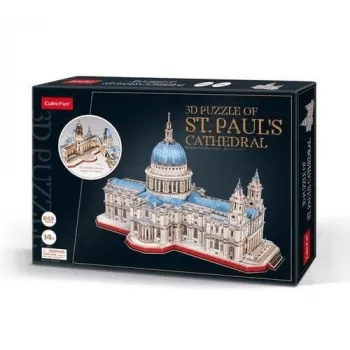 3D dėlionė Cubicfun Šv. Pauliaus katedra modelis 306-20270 – architektūrinis maketas