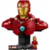 LEGO konstravimo rinkinys Marvel Super Heroes Geležinis žmogus MK4 3D modelis, 436 detalės, 1 minifigūrėlė, nuo 18 m.