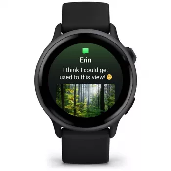 Garmin vívoactive 6 3,05 cm (1,2 inch) AMOLED 42 mm skaitmeninis 390 x 390 pikselių jutiklinis ekranas juodas Wi-Fi GPS