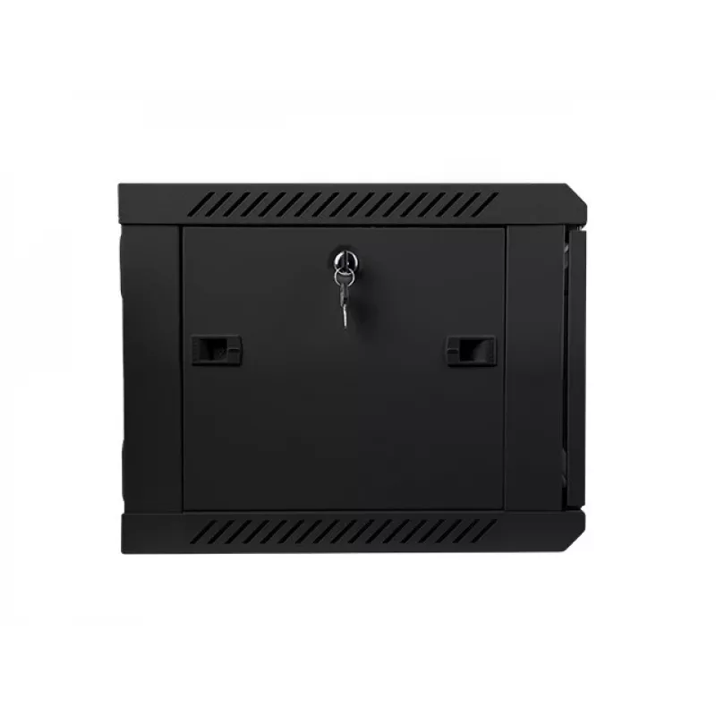 Sieninis stovas LANBERG WF01-6406-10B, 6U, 19 colių, 600×374×450 mm, juodos spalvos, 60 kg